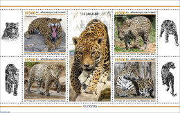 Guinea, Republic 2023 Jaguars, Mint NH, Nature - Cat Family - Other & Unclassified