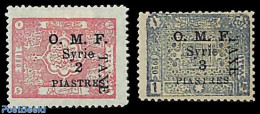 Syria 1921 Postage Due 2v, Unused (hinged) - Syrië