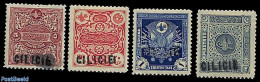 Türkiye 1919 Cilicie, Postage Due 4v, Unused (hinged) - Altri & Non Classificati