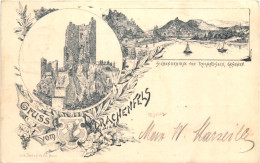 Gruss Vom Drachenfels - Litho - Other & Unclassified