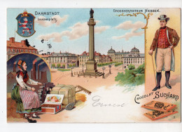 HESSEN - DARMSTADT * Chocolat  Cacao SUCHARD* Litho* 1901* - Darmstadt