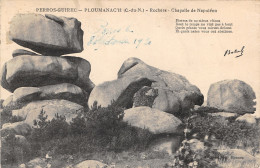 22-PLOUMANACH-ROCHER CHAPELLE DE NAPOLEON-N°427-F/0341 - Ploumanac'h