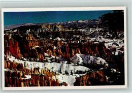 40139931 - Nationalpark Schnee Bedeckt Den Bryce Canyon - Autres & Non Classés