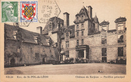 29-SAINT POL DE LEON-CHATEAU DE KERJEAN-N°428-E/0289 - Saint-Pol-de-Léon