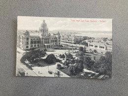 Town Hall And Town Gardens Durban Carte Postale Postcard - Zuid-Afrika