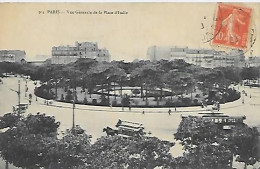 CPA Paris Vue Générale De La Place D'Italie - Paris (13)