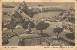 Postcard France Biarritz Monuments Aux Morts - Autres & Non Classés
