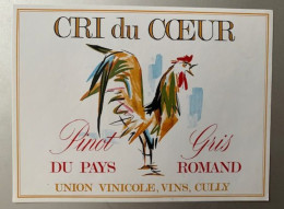 20117 - Suisse Le Cri Du Coeur Pinot Gris - Galli