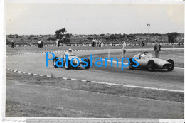 229797 ARGENTINA BUENOS AIRES AUTODROMO MUNICIPAL AUTOMOBILE CAR RACE PILOTO COLLINS & URIA AÑO 1956 PHOTO NO POSTCARD - Autres & Non Classés