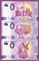 0-Euro VEAG 04-06 2023 Satz PARQUE WARNER - MADRID - 100 YEARS - Private Proofs / Unofficial