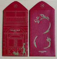 CC Chinese New Year  FREE SHIPPING-FDP GRATUIT !! 'AGATHA X 2 Red Pocket CNY Chinois - Modern (ab 1961)