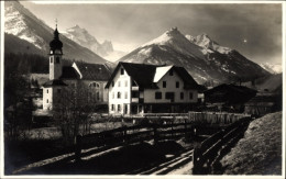 CPA Medraz Im Stubaital Medratz Fulpmes In Tirol, Kirche, Berge - Autres & Non Classés