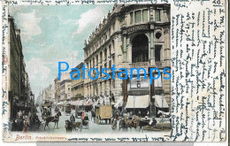 229799 GERMANY BERLIN FRIEDRICH STREET CIRCULATED TO ARGENTINA POSTAL POSTCARD - Other & Unclassified