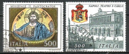 Italien 1987, MiNr. 2029-2030; Künstlerisches Und Kulturelles Erbe In Italien, Gestempelt; Alb. 05 - 1981-90: Used