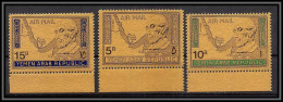Nord Yemen YAR - 3983/ N°719/721 Adenauer OR Gold Stamps 1968 Neuf ** MNH Cote 18 Euros - Jemen