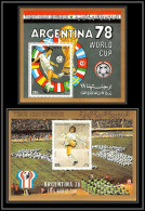 Nord Yemen YAR - 3948/ Blocs N°197/198 Football Soccer World Cup Argentina 1978 Neuf ** MNH 1980 Fifa Cup Cote 55 - 1978 – Argentina