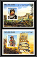 Nord Yemen YAR - 3945/ Blocs N°231/232 Folklore International Clothing Man Woman Neuf ** MNH Cote 24 - Yémen