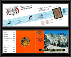 Nord Yemen YAR - 3937/ N°709 Peggy Fleming Booklet Jeux Olympiques Olympic Games Grenoble 68 OR Gold Neuf ** MNH - Inverno1968: Grenoble
