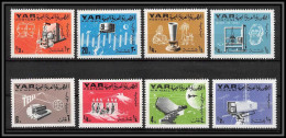 Nord Yemen YAR - 3858/ N°451/458 A Espace (space) Telecommunications 1966 Probes Neuf ** MNH - Telecom