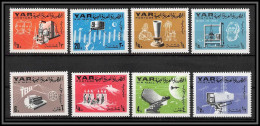 Nord Yemen YAR - 3858/ N°451/458 A Espace (space) Telecommunications 1966 Probes Neuf ** MNH - Asie