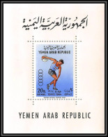 Nord Yemen YAR - 3808/ Bloc N°27 TOKYO 1964 Jeux Olympiques (olympic Games) Neuf ** MNH Discus Cote 12 - Leichtathletik