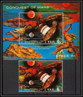 Nord Yemen YAR - 3654b/ Bloc 165 + N°1397 Espace (space) Conquest Of Mars ** MNH 1971 Cote 24 Euros - Yemen