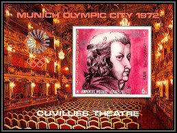 Nord Yemen YAR - 3637h/ N°156 B Mozart Jeux Olympiques Olympic Games Munich 1972 Non Dentelé Imperf ** MNH  - Yemen