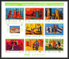 Nord Yemen YAR - 3638z/ N°1319/1326 B Jeux Olympiques Olympic Games Munich 1972 Non Dentelé Imperf ** MNH  - Yémen