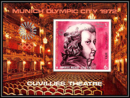 Nord Yemen YAR - 3637h/ N°156 B Mozart Jeux Olympiques Olympic Games Munich 1972 Non Dentelé Imperf ** MNH  - Musik