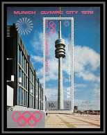 Nord Yemen YAR - 3628/ Bloc N° 145 Jeux Olympiques (olympic Games) Munich 1972 ** MNH Television Tower  - Summer 1972: Munich