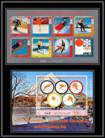 Nord Yemen YAR - 3620x/ N°1448/1454 Bloc N°173 Non Dentelé Imperf Jeux Olympiques (olympic Games) Sapporo 1972 ** MNH  - Yemen