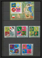 Nord Yemen YAR - 3601/ N° 1481 /1484 A + Bloc 177 ** MNH Jeux Olympiques (olympic Games) Gold Medalist Italy - Yemen