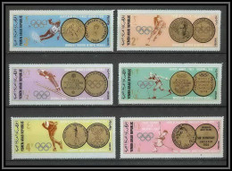 Nord Yemen YAR - 3597 N° 767/772 Cobalt Jeux Olympiques (olympic Games) Winter Grenoble Sapporo 1968 - 1972 ** MNH  - Yemen