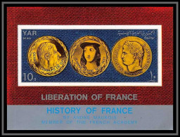 Nord Yemen YAR - 3534/ Bloc N°116 De Gaulle Napoléon Jeanne D'arc Cote 22 Euros Non Dentelé Imperf ** MNH 1970 Discount - Yemen