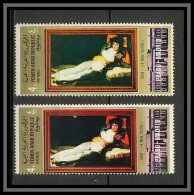 Nord Yemen YAR - 3512/ N° 895 Erreur De Couleur (color Error) Peinture Tableaux Paintings Goya Prado Madrid ** MNH  - Other & Unclassified