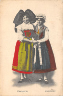 67-FOLKLORE D ALSACE-COSTUMES-N°432-G/0089 - Other & Unclassified