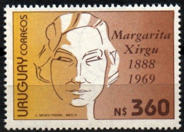 1991 Uruguay Margarita Xirgu Actress Artist Culture #1400 ** MNH - Uruguay