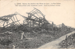 62-LENS-RUINES DES ATELIERS DES MINES-N°432-E/0361 - Sonstige & Ohne Zuordnung