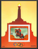 South Yemen PDR 6011 BF N°21 Show Jumping 1984 ** MNH Jeux Olympiques Olympic Games Los Angelès Cote 24 Euros 90x120 Mm - Ete 1984: Los Angeles