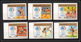 Nord Yemen YAR - 4428/ N°1807/1812 A Jeux Olympiques (olympic Games) Los Angeles 1984 ** MNH - Jemen