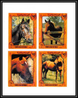 Nord Yemen YAR - 4429/ Bloc Collectif Serie Non émise RRR Horse Chevaux ** MNH Unadopted Proofs Essays  - Pferde