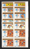 Nord Yemen YAR - 4427/ N°1807/1812 A Jeux Olympiques (olympic Games) Los Angeles 1984 ** MNH Bloc 4 - Ete 1984: Los Angeles