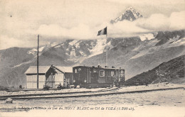 74-LIGNE DE CHEMIN DE FER-MONT BLANC AU COL DE VOZA-N°433-B/0097 - Autres & Non Classés