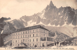 74-CHAMONIX-HOTEL DU MONTENVERS-N°433-A/0115 - Chamonix-Mont-Blanc