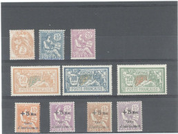 PORT SAID -1927 /28 - N°80 /89 SERIES COMPLÈTES  N* - Unused Stamps