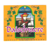 BROUWERIJ  'T SPAANS DAK - MOORSLEDE - DADIZELE - DAISELNAERE - RIDDER JAN   -  1 BIERETIKET  (BE 540) - Beer