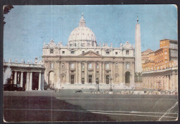 Italy - 1956 - Roma - Piazza S. Pietro - San Pietro