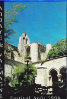 *CPM - 34 - VILLEVEYRAC - L'abbaye De Valmagne - Semaines Musicales De Villeveyrac - Autres & Non Classés