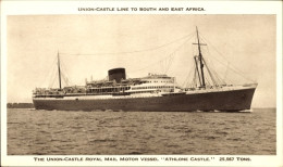CPA Passagierschiff Athlone Castle, Union Castle Line UC - Andere & Zonder Classificatie