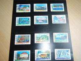 Série De 12 Timbres Autoadhésifs Oblitérés France N° 636 à 647, Année 2011 - Used Stamps
